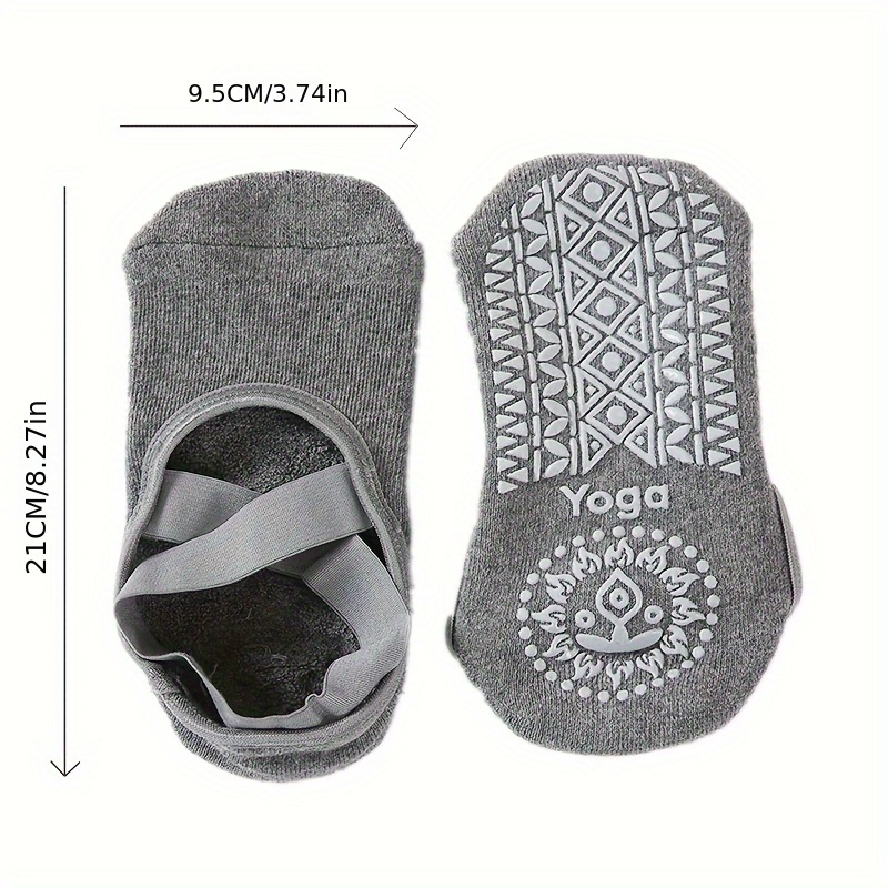 4 Pairs X-cross Yoga Socks for - Pilates X Yoga avaliação e preço
