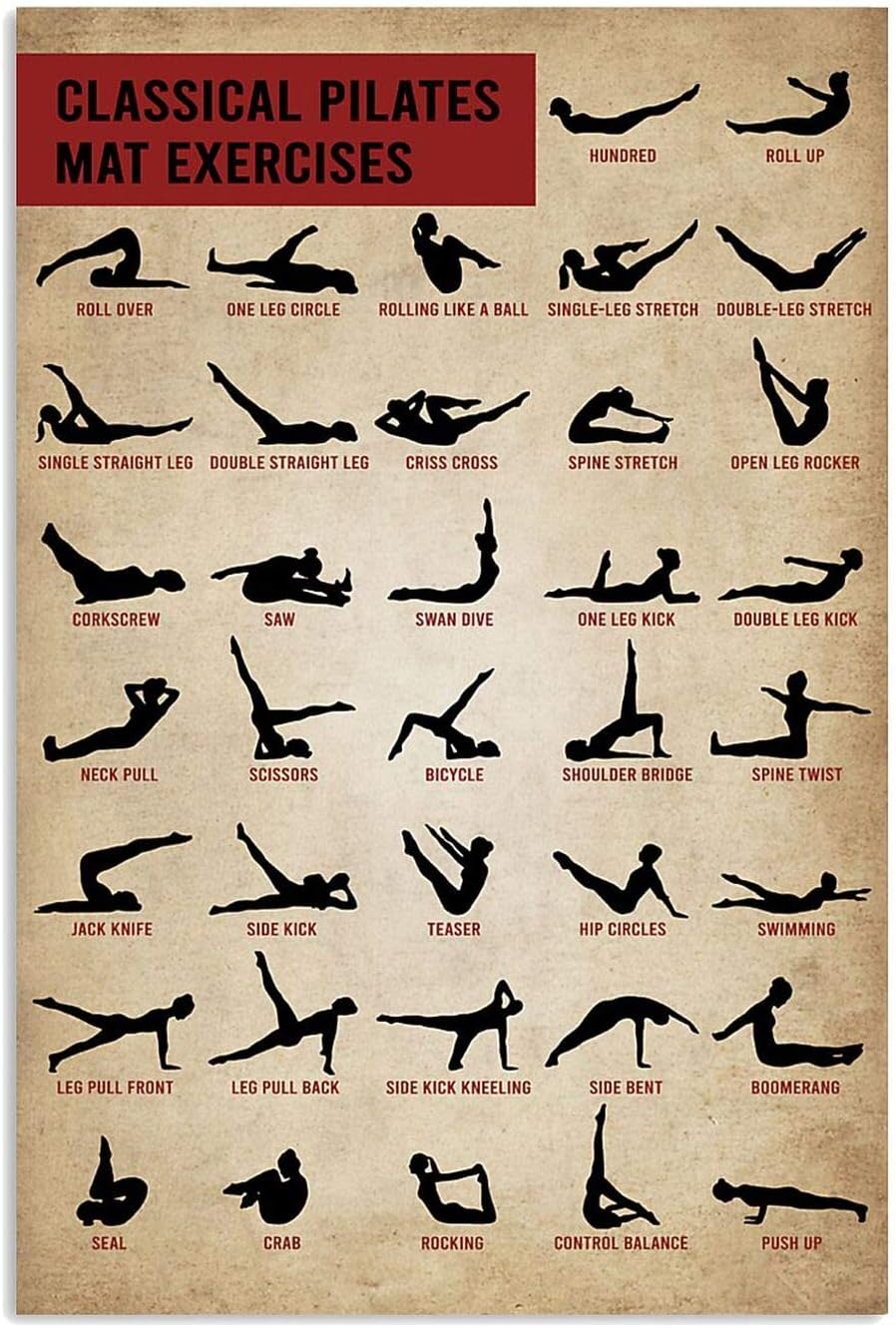 Classical Pilates Mat Exercise - Pilates Yoga Room avaliação e preço