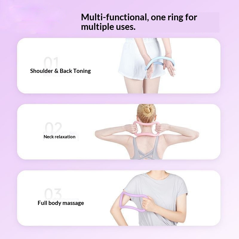 TPR Soft Yoga Ring, Multifunct - Pilates Yoga Tone avaliação e preço