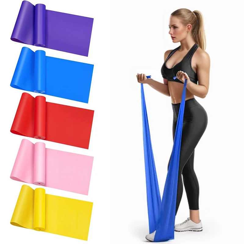 Elastic Yoga Fitness Bands Yog - Pilates Yoga Home Workout avaliação e preço