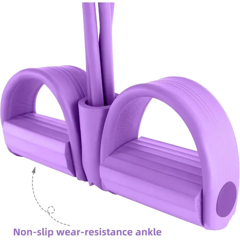 4/6 Level Resistance Band Elas - Pilates Yoga Home Workout avaliação e preço